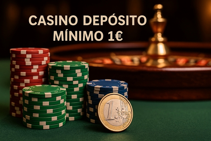casinos con depósito mínimo de 1€ en España
