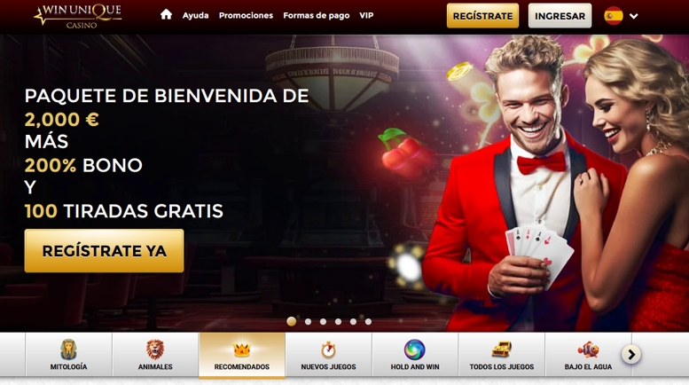 Unique Casino en España reseña y bonificaciones
