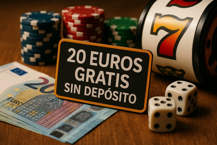20 euros gratis sin depósito en casinos en línea en España