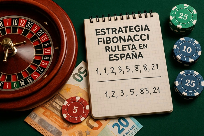 Estrategia Fibonacci en la ruleta en casinos online de España