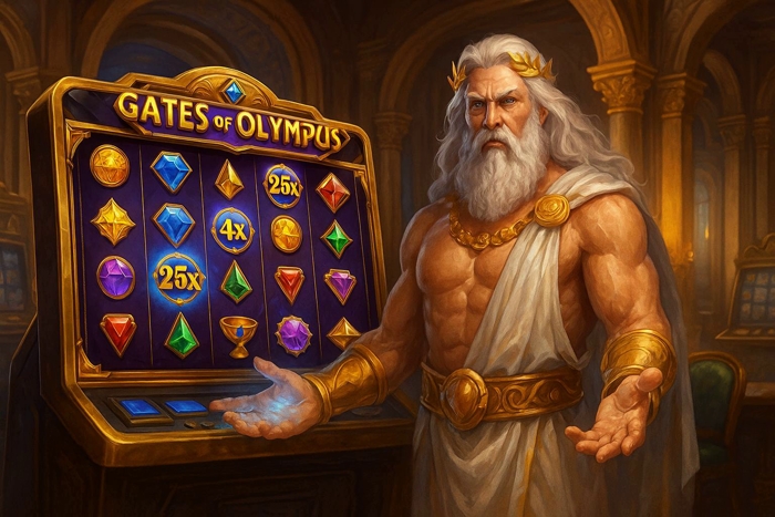tragaperras Gates of Olympus en casinos en línea de España